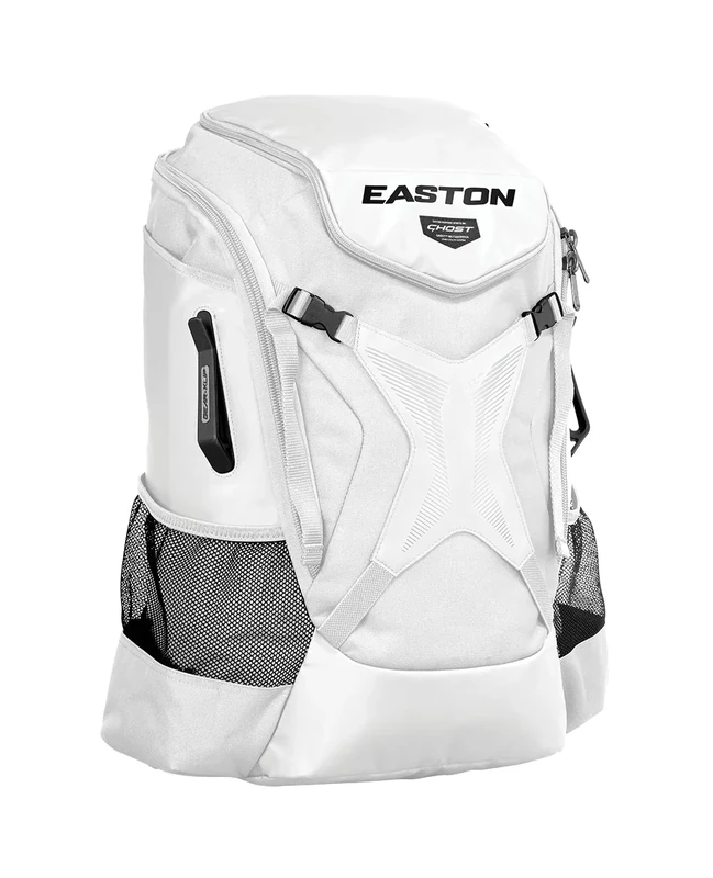 Easton | Ghost NX Backpack Bag Series | Adult | Team Logo Embroidery Panel | White