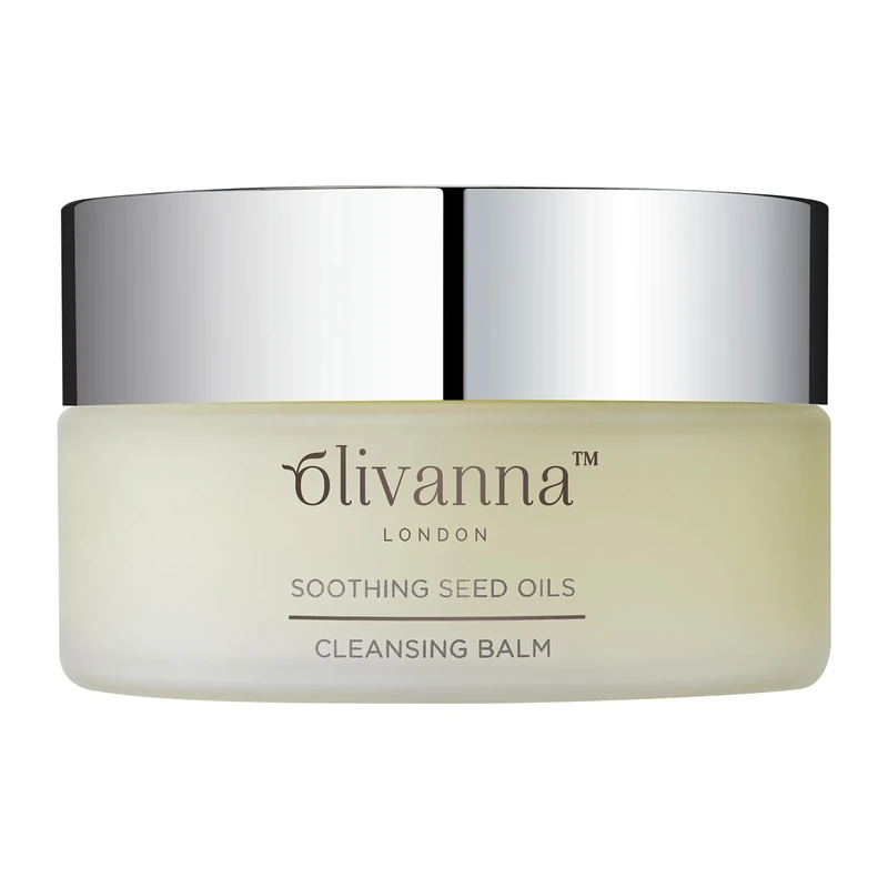 Olivanna Cleansing Balm | Deep Face Cleanser With Soothing Seed Oils | Facial Cream | Anti-Inflammatory & Omega-Rich Make Up Remover | Protecting & Hydrating Skin Cleanser | Organic Oil Based Formula