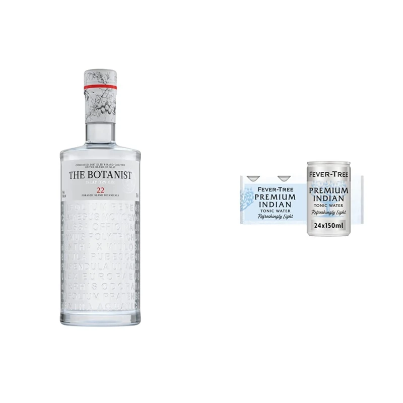 The Botanist Islay Dry Gin and Fever-Tree Light Tonic Bundle