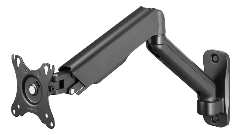 DELTACO ARM-0360 Gas Spring Monitor Wall Mount - 17-32 Inch