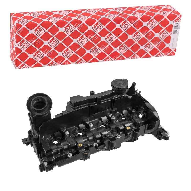 Febi Bilstein 177140 Valve Cover with Bleed Valve and Seal, Pack of 1