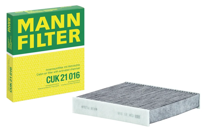 MANN-FILTER, CUK 21 016 Cabin Air Filter, Activated Carbon