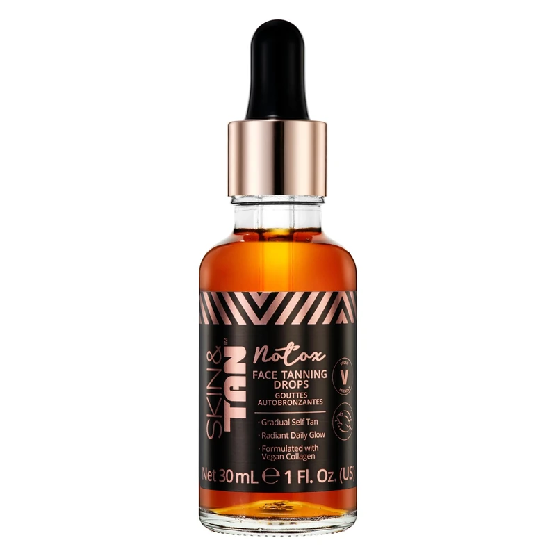 Skinny Tan Face Tan Notox Drops - Vegan Collagen Self Tan Serum