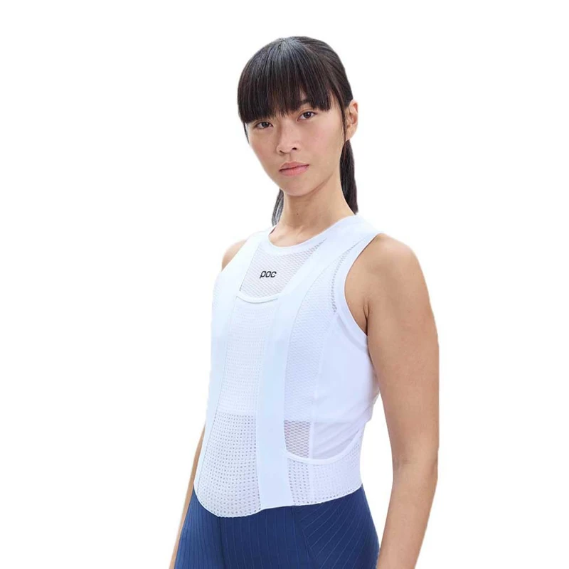 POC Essential Layer Vest Women's – Base Layer Vest for Cycling Base Layer use with Lightweight Base Layer Vest, Highly Breathable mesh, Moisture Regulation, Stretch Side Panels