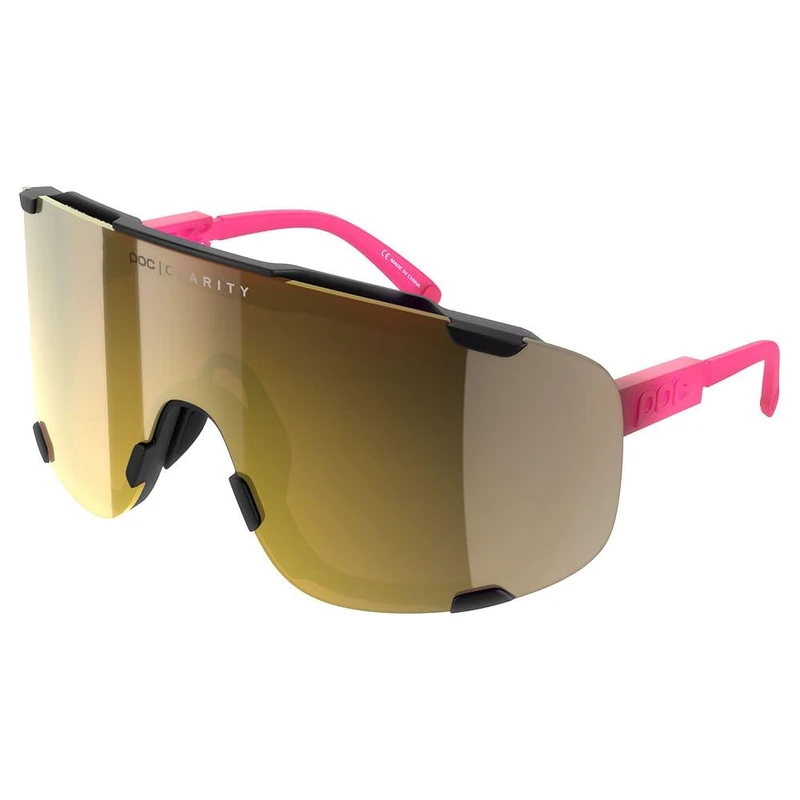 POC Devour Sunglasses with Exceptionally Large Field of View and Adjustable Temples