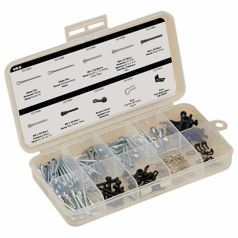 Shimano VAR Kit Pins and Screws Hand Tools for Bicycles, Adults, Unisex, Multicoloured, One Size