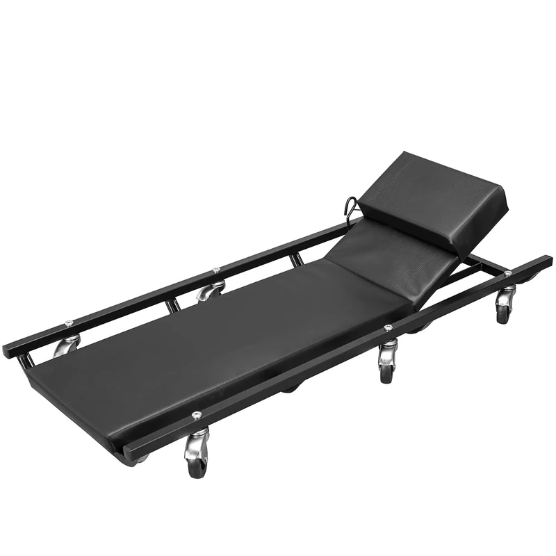 BIG RED Creeper, Alloy Steel, Black, 40 Inches