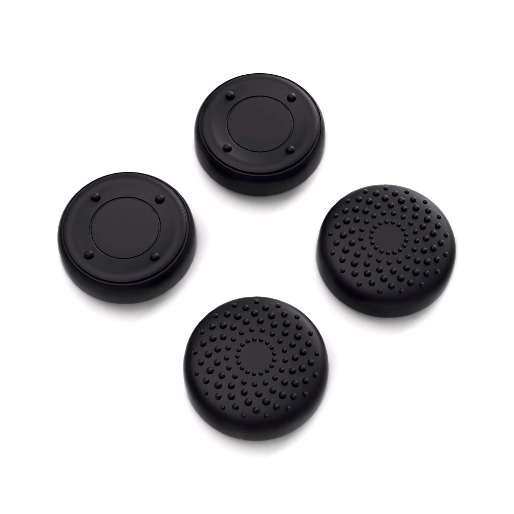 playvital Thumb Grip Caps for Steam Deck LCD, for PS Portal Remote Player Silicone Thumbsticks Grips Joystick Caps for Steam Deck OLED - Raised Dots & Studded Design