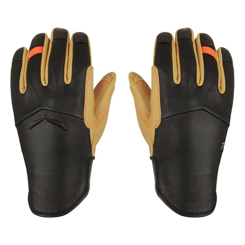 Salewa, Ortles Am M Leather Gloves, M, Black, 8/m
