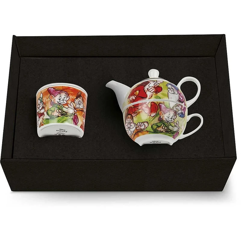 Egan Disney 7 Dwarfs Teapot/Cup + Sugar Bowl Set 133012