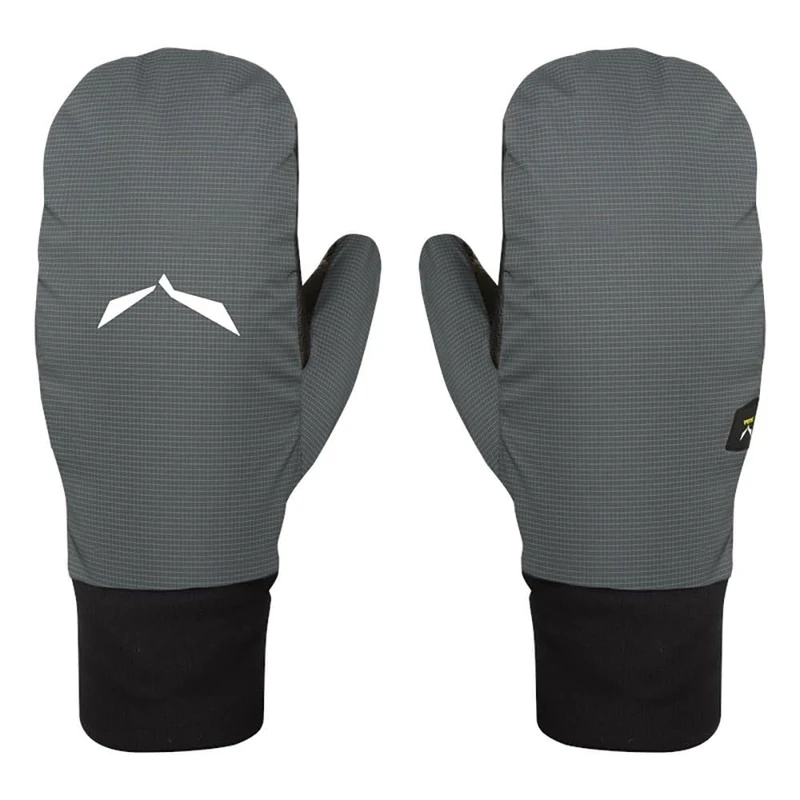 Salewa Ortles Tirolwool® Responsive Mittens Women , Black Out Melange, 5/XS, Female