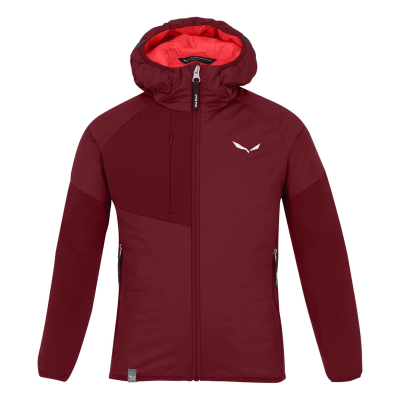 Salewa Ortles Hybrid Tirolwool® Responsive Jacket Kid, Red, 104