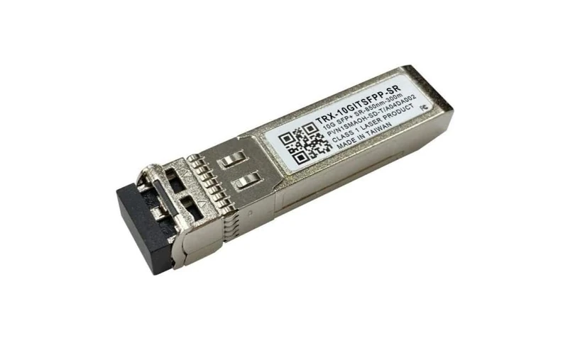 QNAP 10GbE SFP+ 850nm Fibre Optic Network Adapter, Black