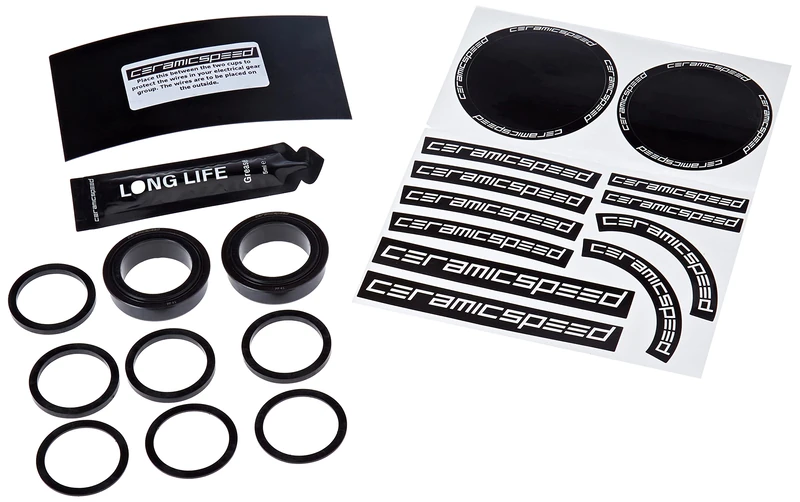 CERAMICSPEED Movimento Centrale Calotte Pressfit 86 Bolt 29 mm OEM Dub Accessories Bike, Sport, Black (Black), One Size - Image 1