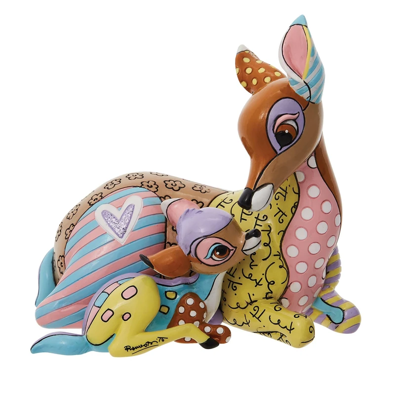 Disney Britto Collection Bambi & Mother Figurine