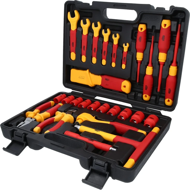 KS Tools 117.1895 26-Piece Insulated Tool Set for Hybrid and Electric Vehicles