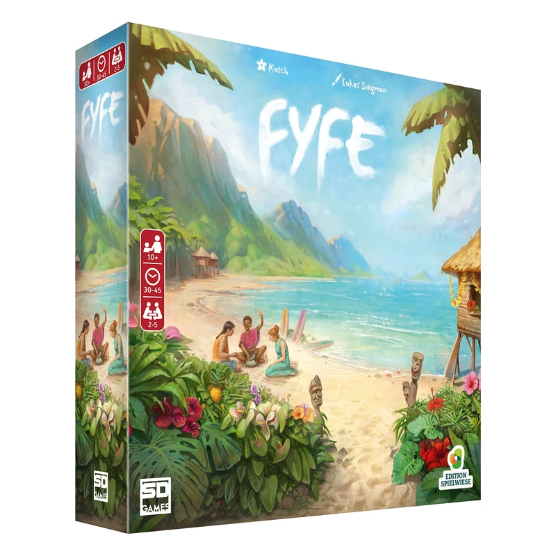 SD Games Nintendo DS Game Tabletop Game Fyfe 2-5 Players Age 10+ 30-35 Min Mehrfarbig Beaches