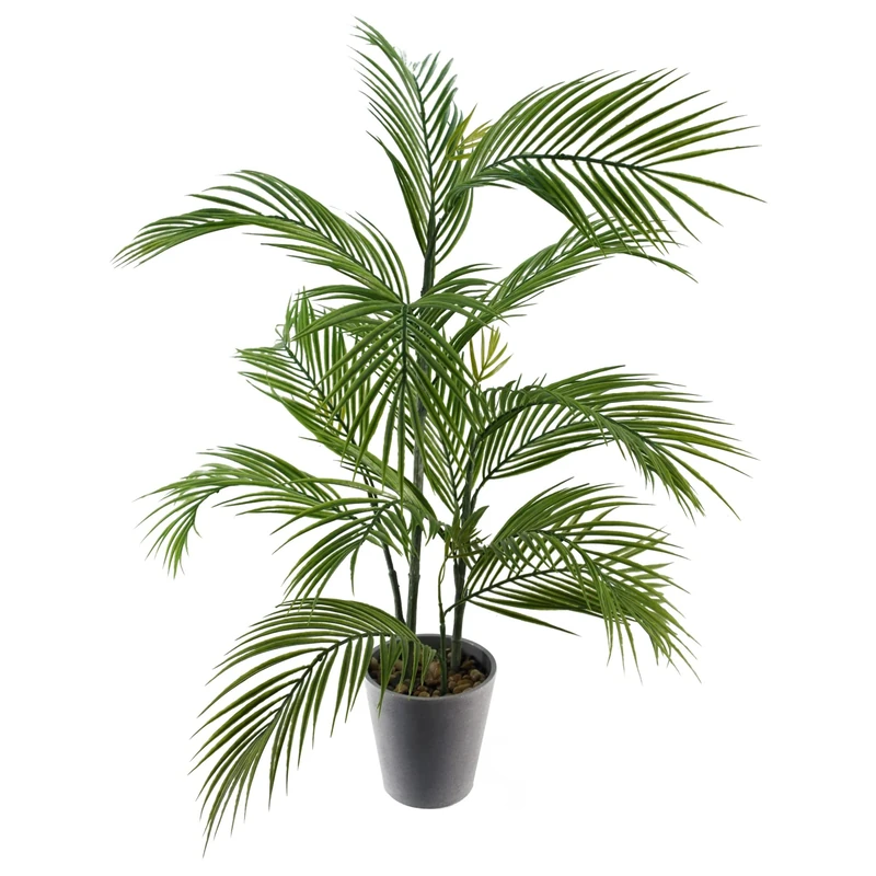 Leaf Tropical Artificial Dracaena Palm Plant, 90cm