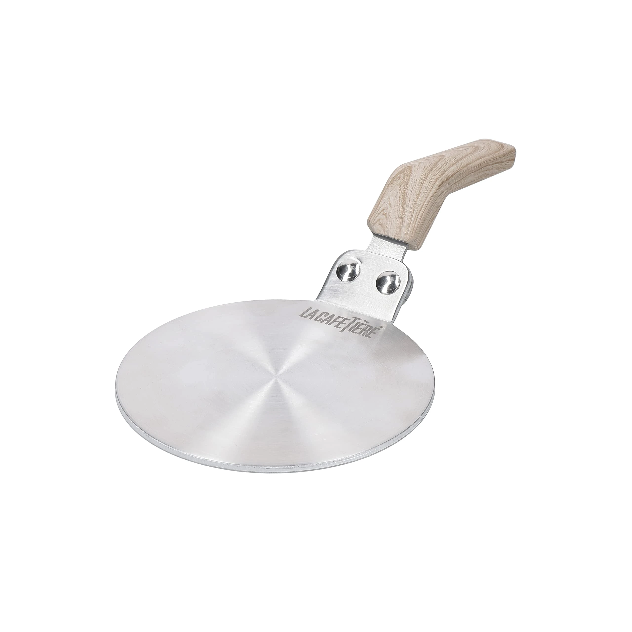 La Cafetière Induction Conversion Plate, Silver, 13 cm diameter
