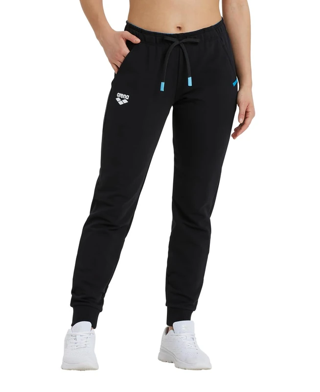 ARENA Women's Team Pant Solid Sweatpants, Black, Large