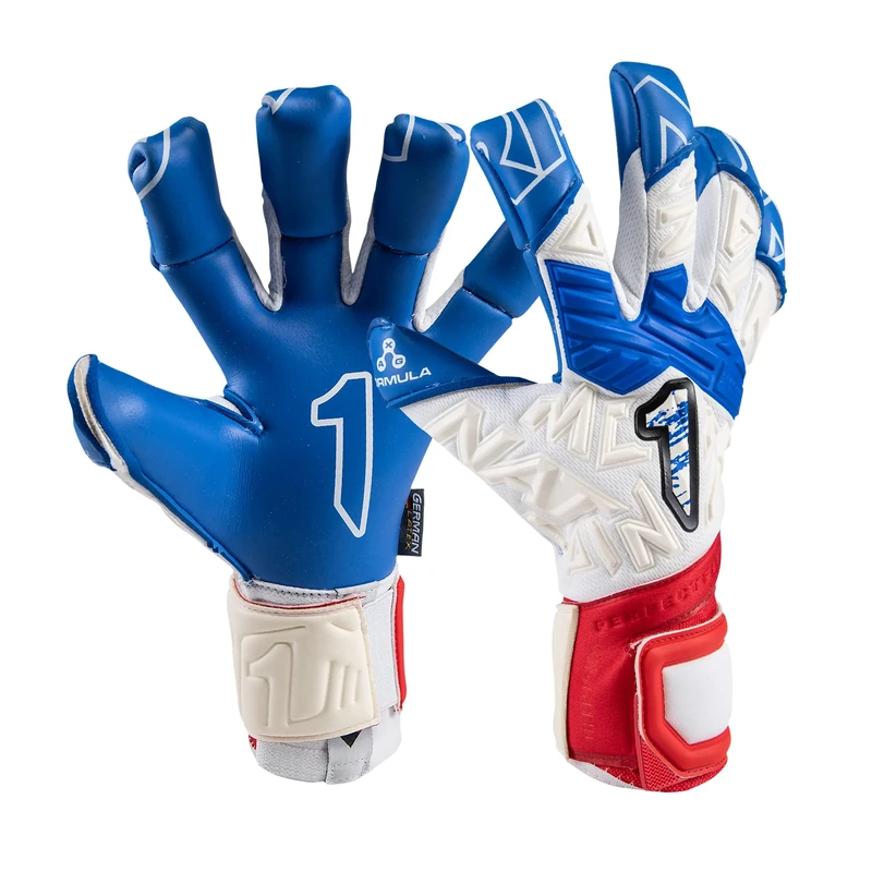 Rinat Fiera GK Pro Goalkeeper Gloves, White, Adult, Unisex, Size 7