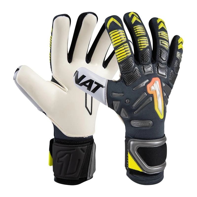 Rinat The Boss Stellar Alpha Goalkeeper Gloves, Grey, Adult, Unisex, Size 10