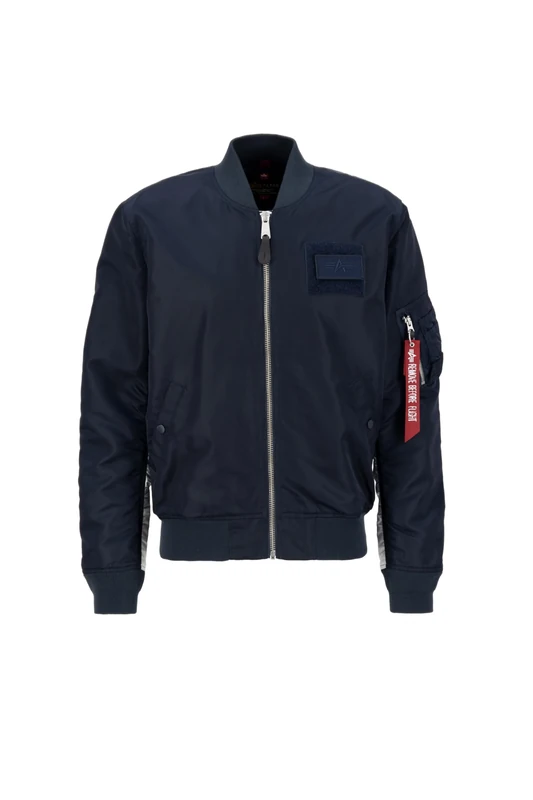 Alpha Industries Men's MA-1 TT Custom Bomber Jacket, Rep.Blue, L
