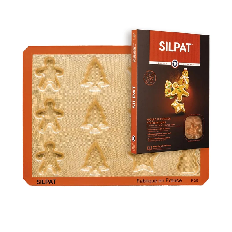 Silpat The Original Holiday Treats Baking molds, 11 5/8" x 15 3/4"
