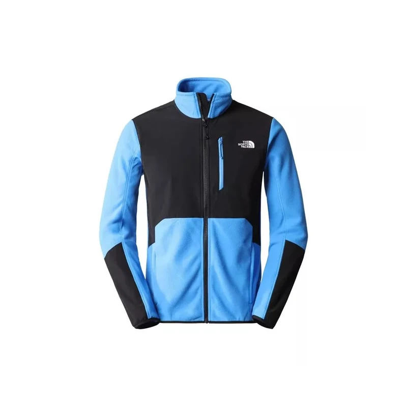 THE NORTH FACE Men's Glacier Pro Full Zip T-Shirt, Super Sonic Blue/Tnfblack, XS