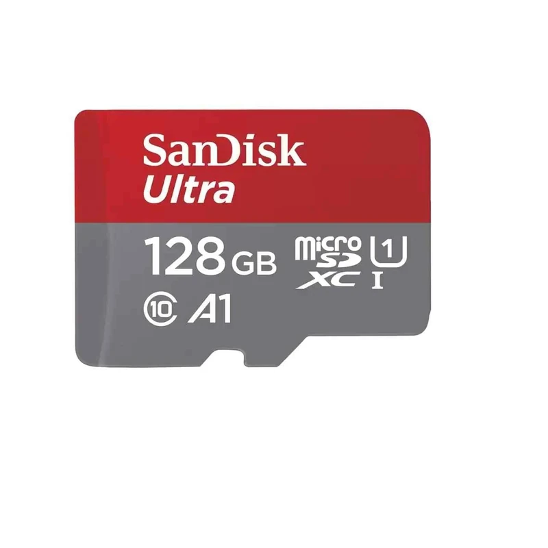 SanDisk Ultra 128GB microSDXC UHS-I Card for Chromebook with SD Adapter and up to 140MB/s transfer speed