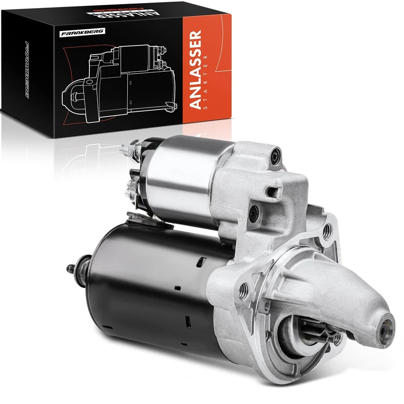 Frankberg Anlasser Compatible with B-Max JK 2012-2024 Fiesta IV JA JB 1995-2017 Focus II D_ FCH FFS Focus III 1.6L 2004-2024 2 DY 2003-2007 Replace# 1011331