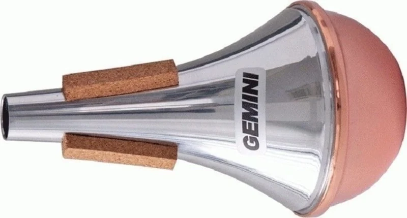 Tom Crown mute straight trumpet, Gemini, copper back