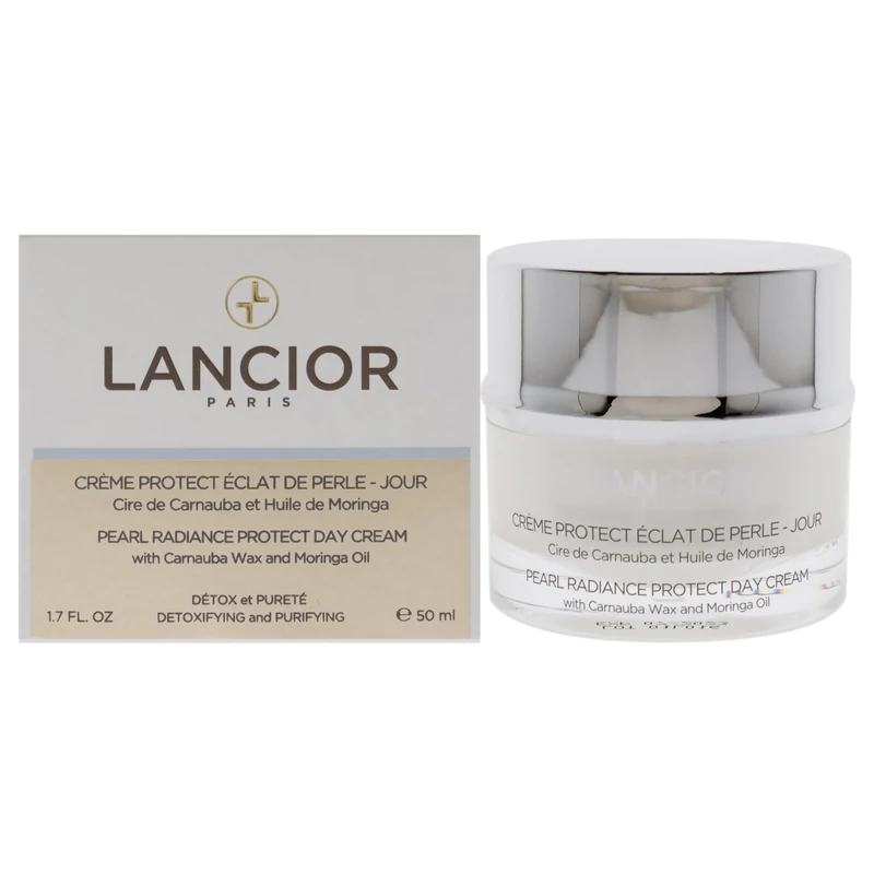 Lancior Pearl Radiance Protect Day Cream - Strengthens Skin's Barrier Function - Shields Against Environmental Aggressors - Complexion Appears Fresher And More Radiant - Natural Ingredients - 1.7 Oz