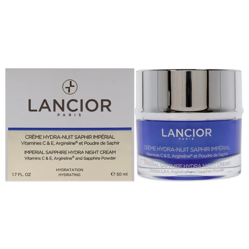 Lancior Imperial Sapphire Hydra Night Cream for Unisex 1.7 oz Cream