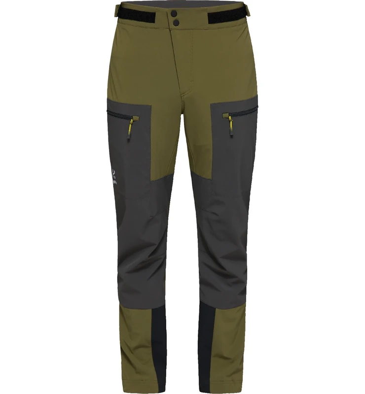 Haglofs 605394_4W3 ROC Sight Softshell Pant Men Pants Men's Olive Green/Magnetite Size 54