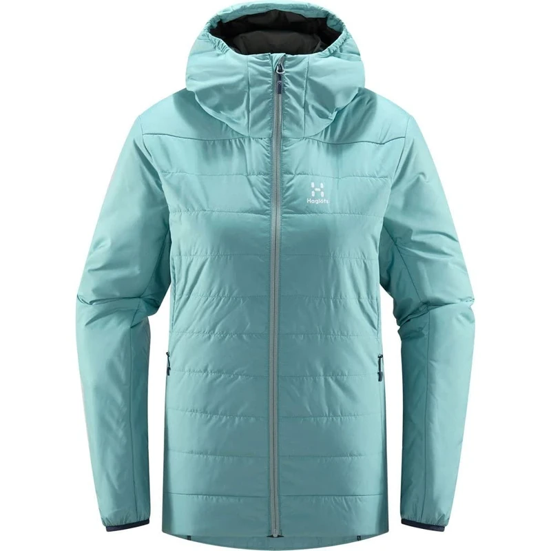 HAGLOFS 605387_4Q3 MIMIC SILVER HOOD WOMEN Jacket Women's FROST BLUE Size L
