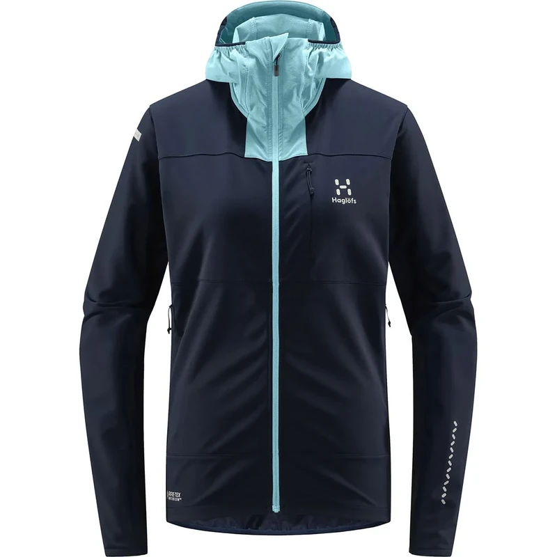 HAGLOFS 605377_4RJ L.I.M HYBRID SOFTSHELL JACKET Jacket Women's TARN BLUE/FROST BLUE Size XS