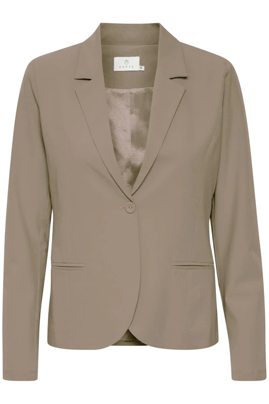 Kaffe Women's Blazer Jacket Classic Fitted Regular Fit, Fallen Rock, 8