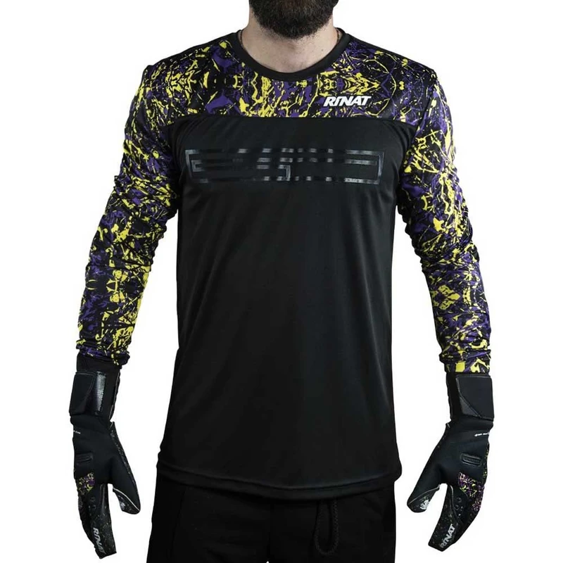 Rinat Aries Goalkeeper Jersey, Black/Yellow, Junior, Unisex, Size YM