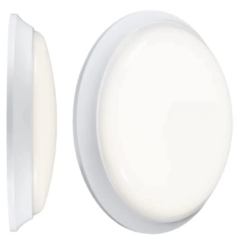 Knightsbridge Bulkhead, Polycarbonate, White