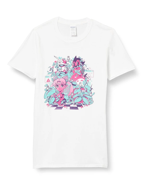 Pyramid International Anime Neighbours Fan Pack (100% Cotton T-Shirt and Poster Set) – Official Merchandise, Multi-Colour, XL