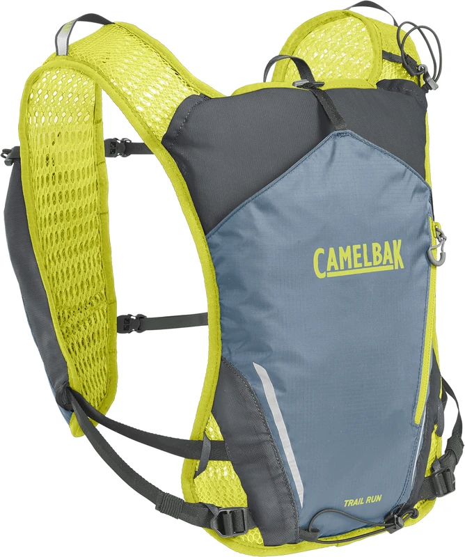CAMELBAK Women'S Trail Run Vest 7L, Smoke Blue/Limeade