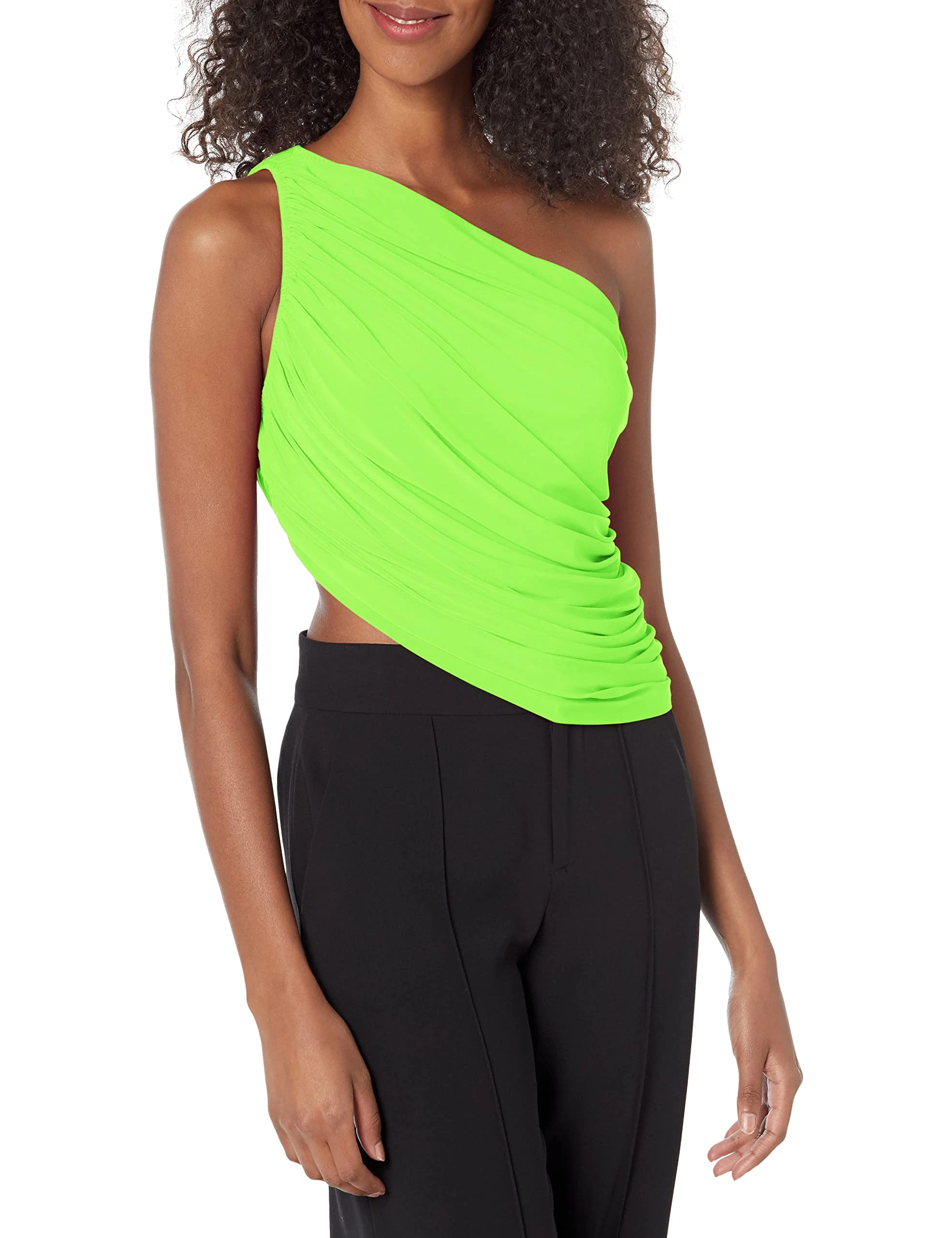 Norma Kamali Women's Diana Bra, Neon Green, S