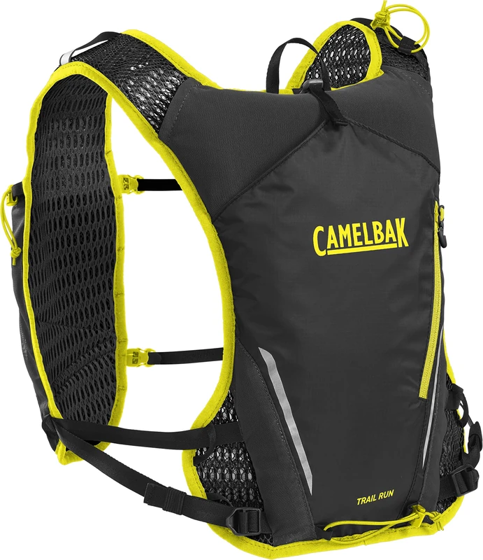 CamelBak Trail Run Vest 34oz, Black/Safety Yellow