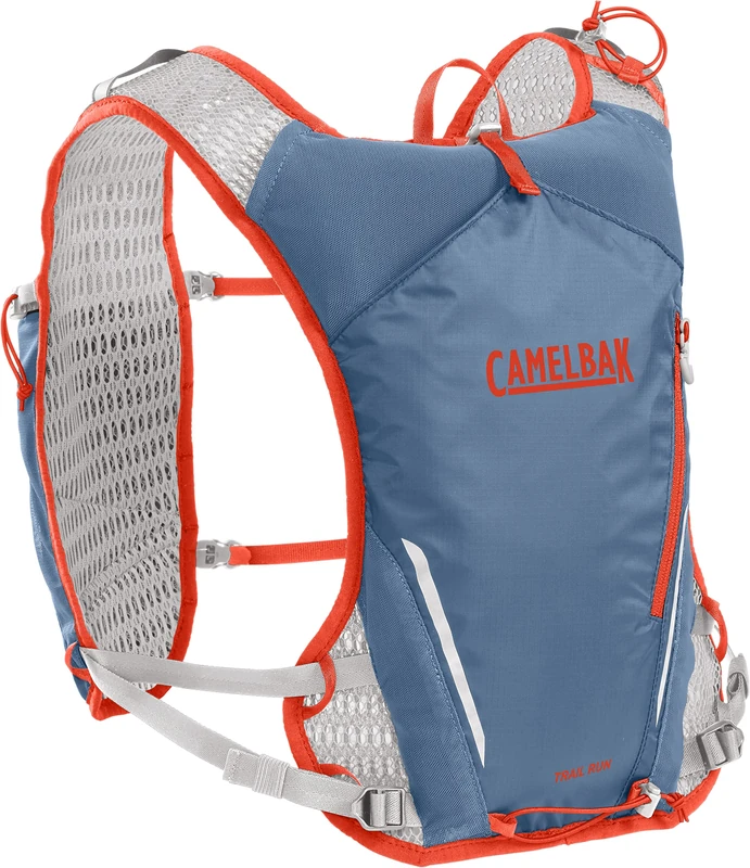 CAMELBAK Trail Run Vest 7L, Captain'S Blue/Spicy Orange