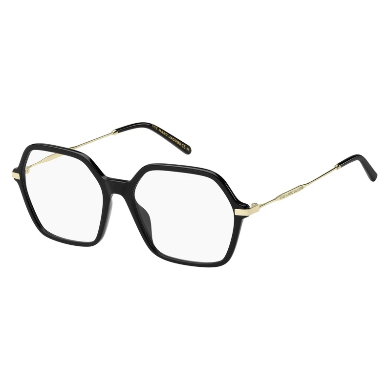 Marc Jacobs Marc 615 Acetate 807 BLACK, Geometric/Octagonal, 56