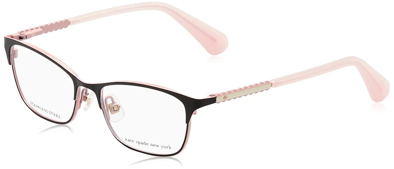 Kate Spade Massy 807/14 BLACK Eyewear Unisex Baby Steel, Standard, 47