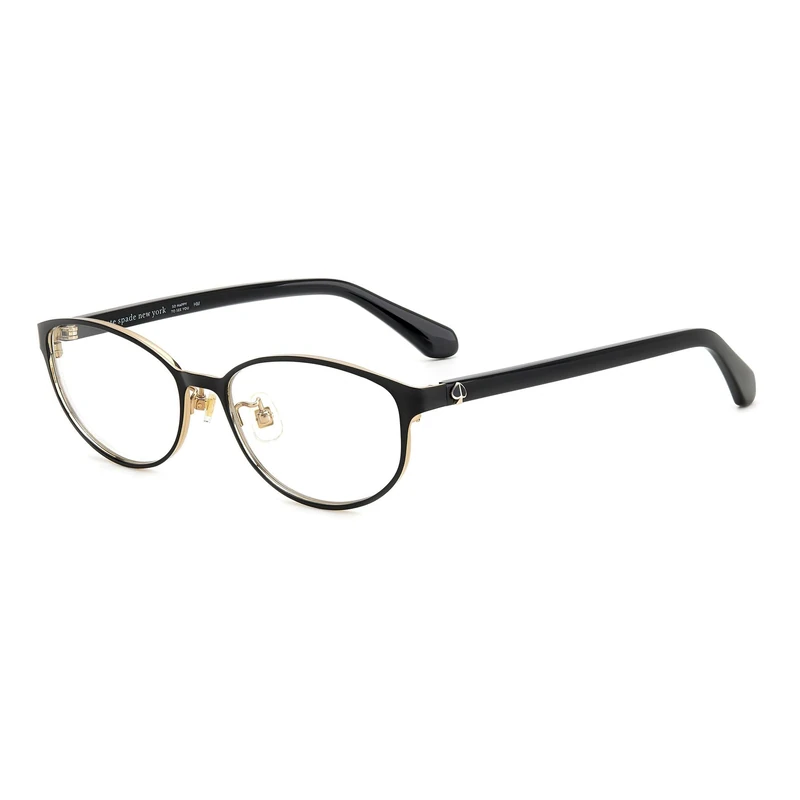 KATE SPADE OPHELIA/F RHL GOLD BLACK 2 53/16/140 WOMAN Eyewear Frame