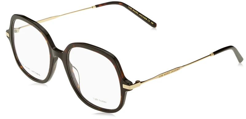Marc Jacobs Marc 616 Acetate 086 HAVANA, Square, 53