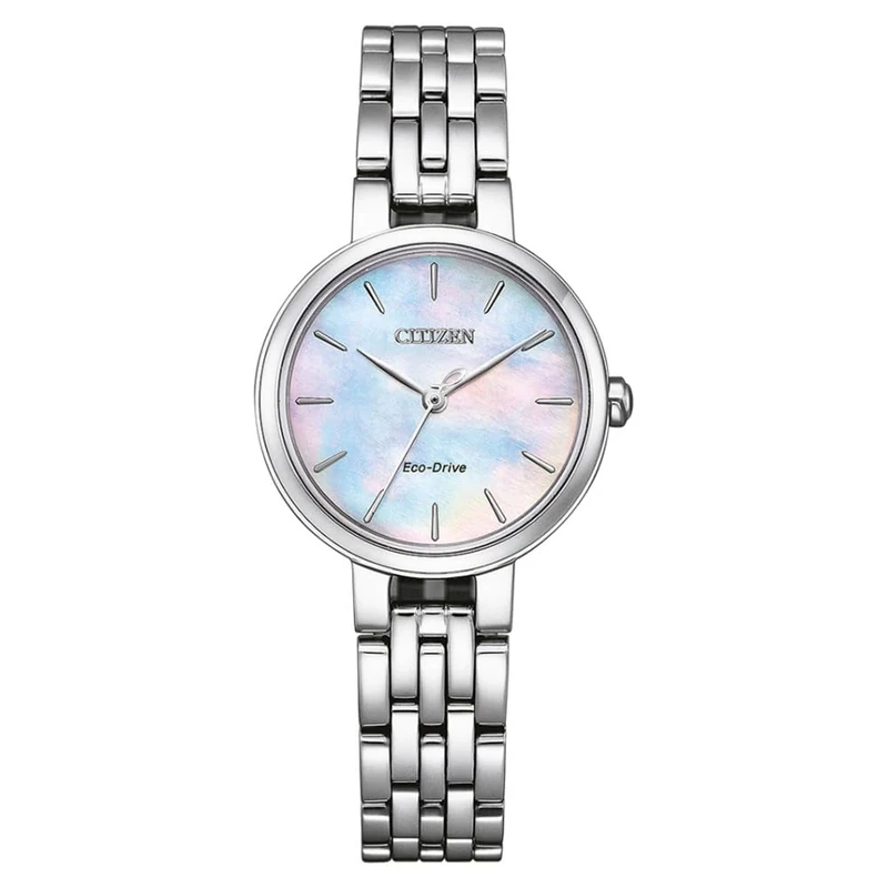 Citizen Women's Analogue Eco-Drive Watch with a Stainless Steel Band
